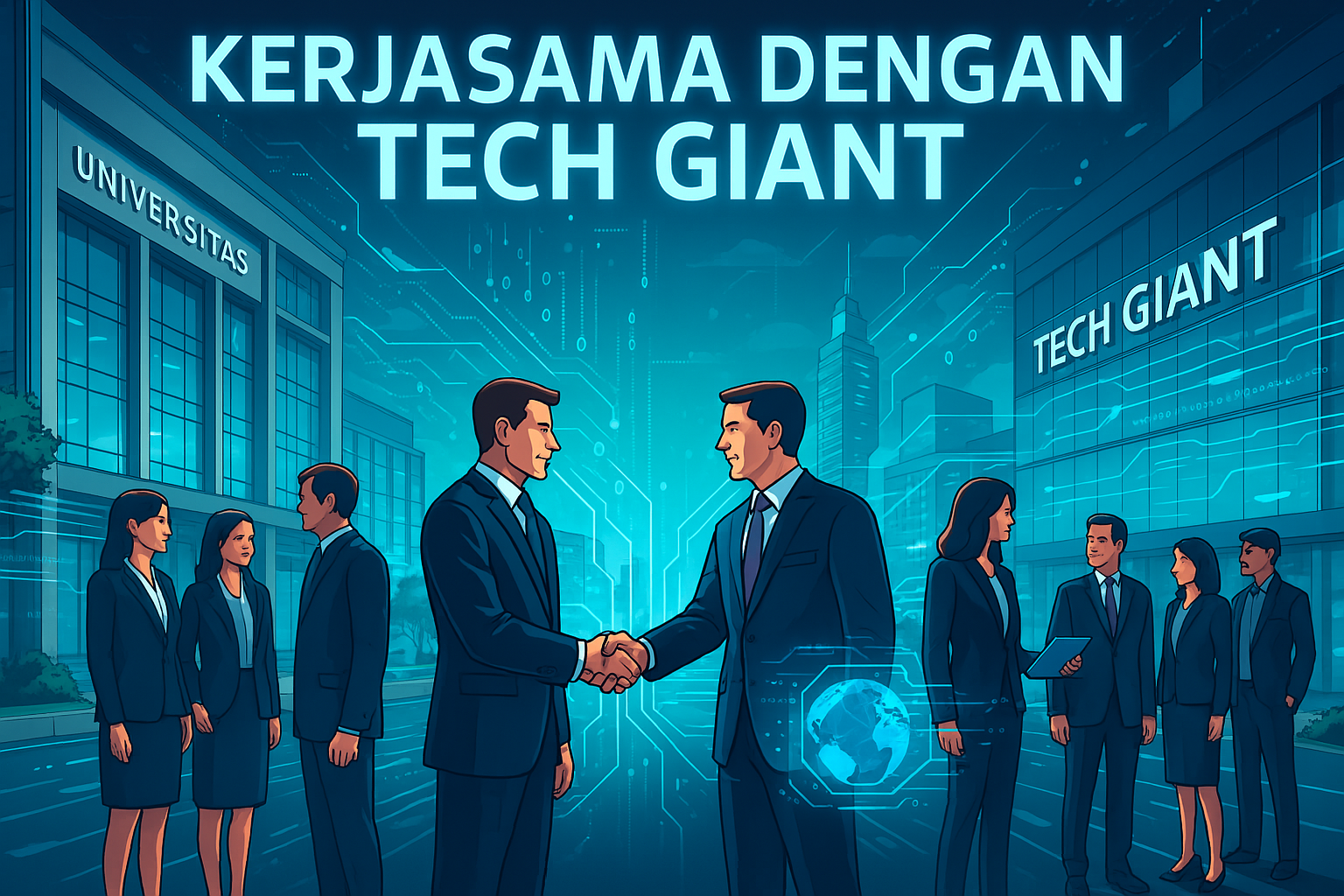 Kerjasama dengan Tech Giant